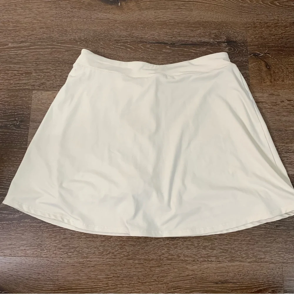 Reformation ecostretch Womens Tiffany cream skort M